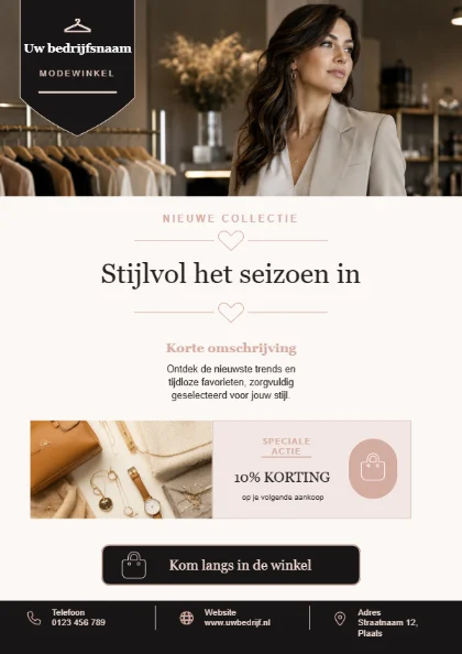 Stijlvol het seizoen in — voorkant